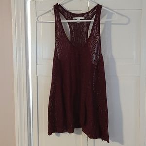 American Eagle racerback knitted tank top
